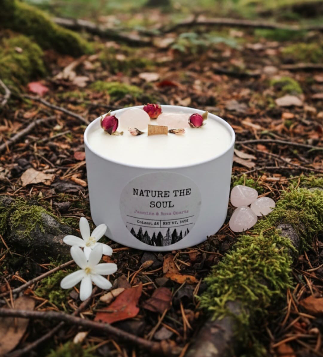 Jasmine & Rose Quartz 14 oz