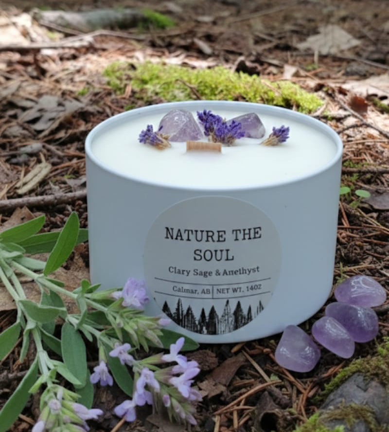 Clary Sage & Amethyst 14 oz